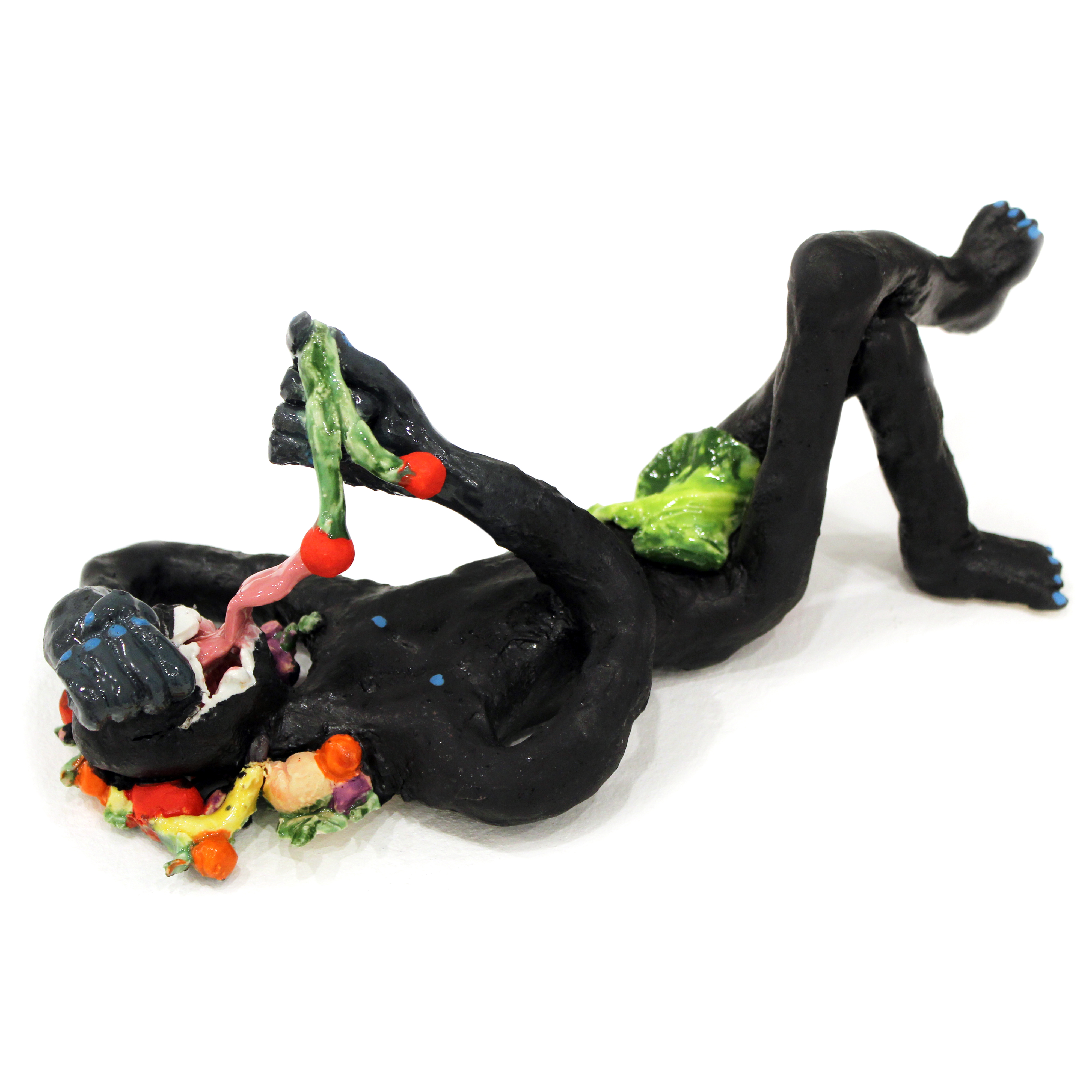 Colin Radcliffe Fruity, 2019, ceramic, 6 x 6 x 3 inches
